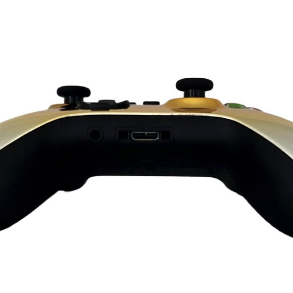 Custom Xbox Series X / S Wireless Controller - Glossy Chrome Black Gold Silver - Picture 2 of 8